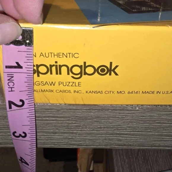 New Old Stock NOS Vintage Elvis Puzzle Factory Sealed Springbok 1000 Piece - Picture 7 of 8